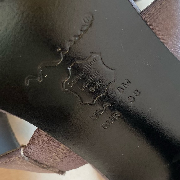 Nina Satin Ribbon Heels in gray & black - Picture 3 of 3